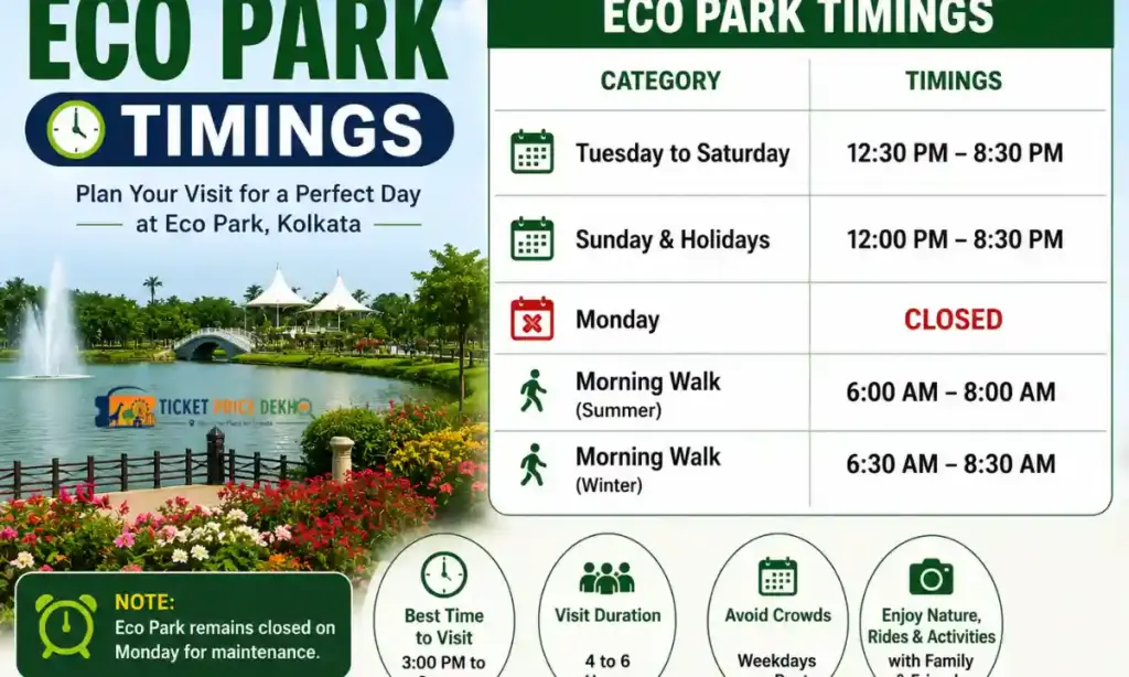 Eco Park Ticket Price