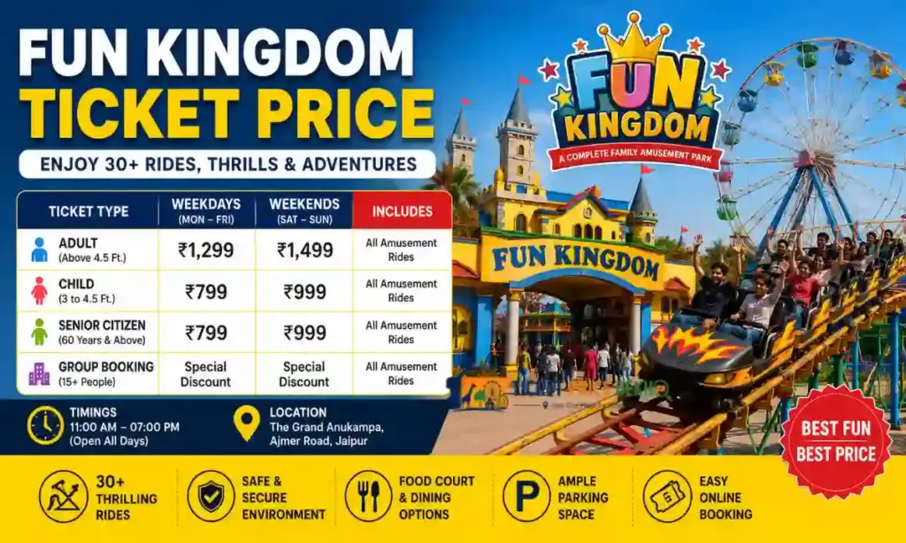 Fun Kingdom Ticket Price