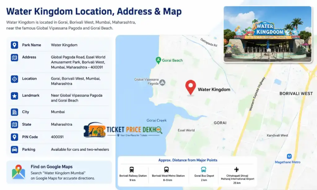 Water Kingdom Ticket Price