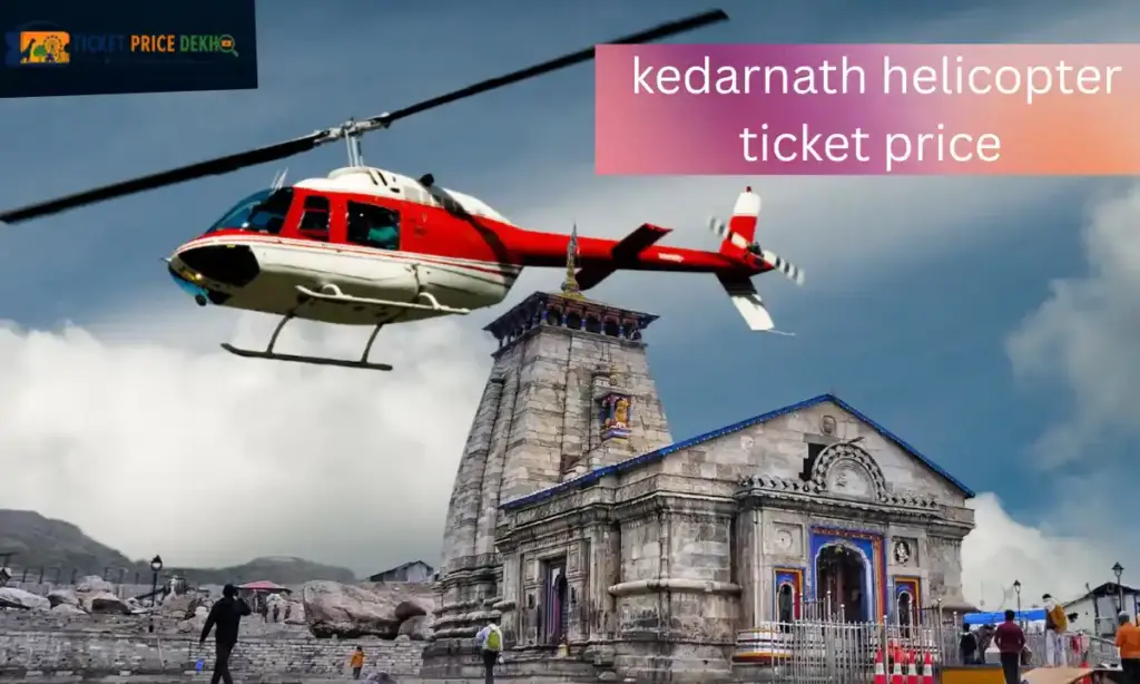 kedarnath helicopter ticket price
