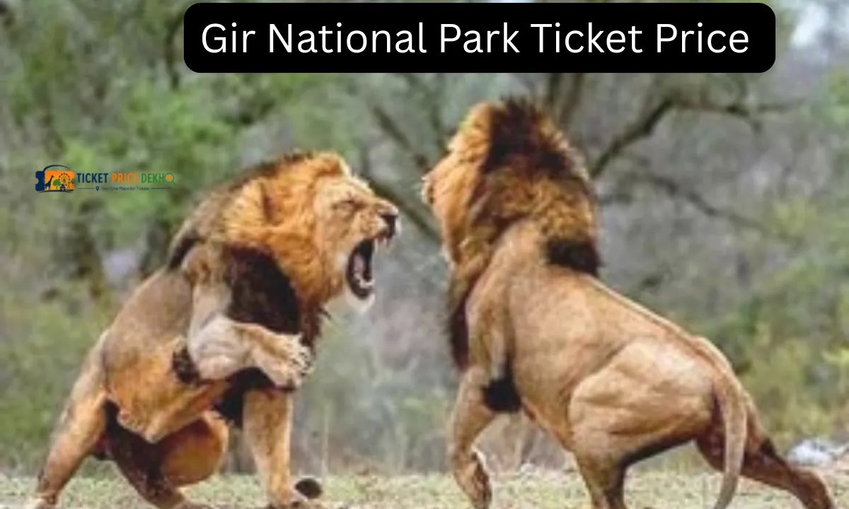 Gir National Park Ticket Price